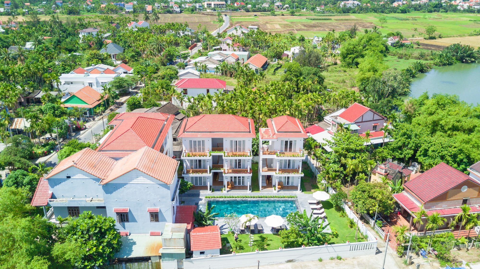 Hoi An Palmy Villa Экстерьер фото